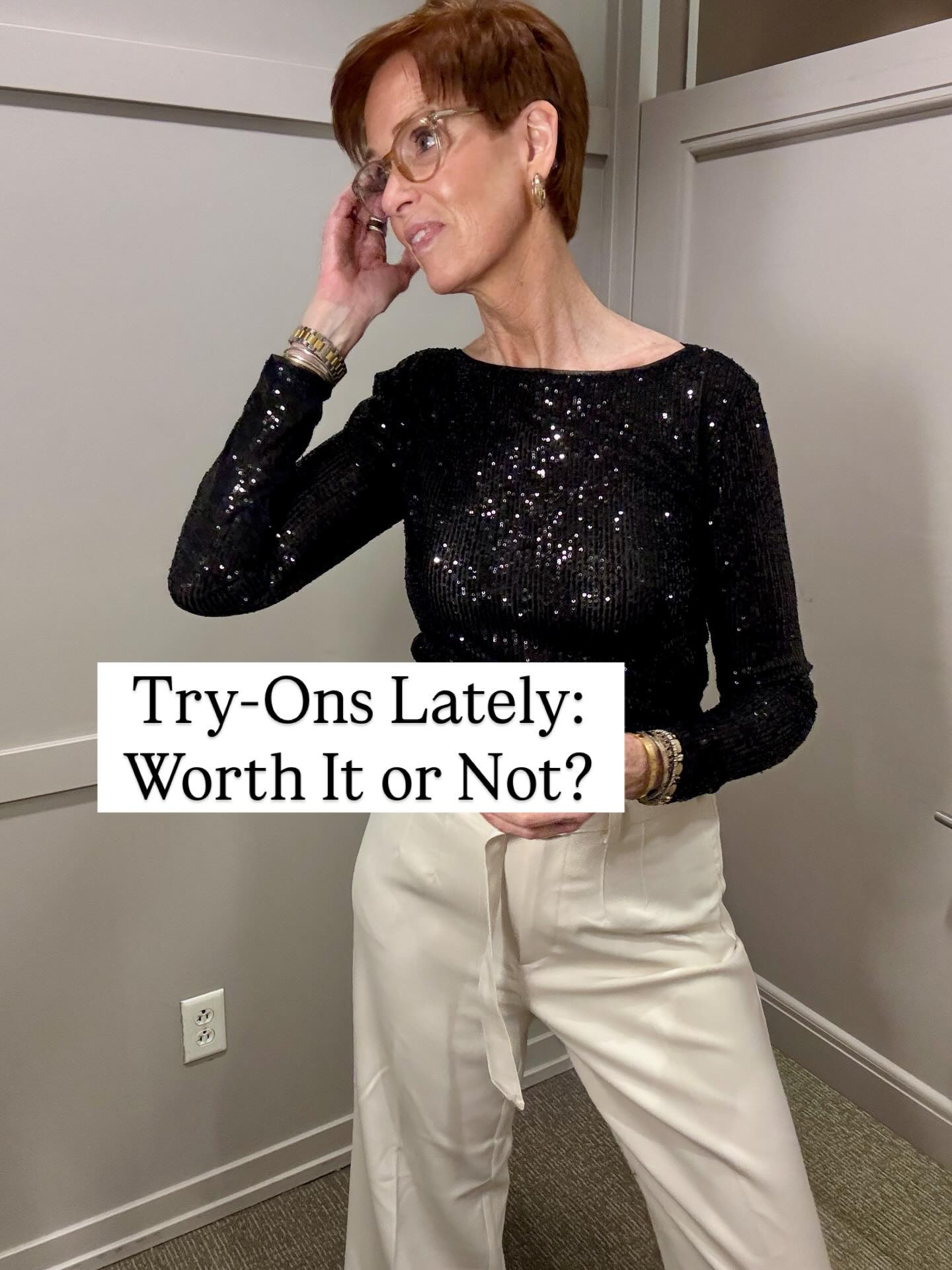 Try-Ons Lately: Pieces Worth Your Time (and What I’m Still Testing)

Want the links? Like, Follow & Comment TRYON and I’ll send links right to your DM.

Post-Christmas is when I actually shop — with gift cards, returns in mind, and a focus on pieces that earn their keep. These are my most recent try-ons: what impressed me, what surprised me, and a few pieces I’m still deciding on.

You’ll see: • Polished ponte pants that feel like lounge • Sequins done in a very wearable way • Bags that instantly elevate basics • Cozy knits that layer beautifully • Shoes that work for real life • A few “maybe” pieces I want your opinion on

This is the kind of honest try-on content I love sharing — fewer impulse buys, more confidence in what you add to your closet.

Save this post before shopping. Share it with a friend who just got gift cards.
Everything is linked in one “Try-On Haul” collection in my SHOPMY

try-ons lately women 40+, winter try-on haul, honest fashion try-on, winter outfits women over 40, classic style try on

#ClassicStyle #WinterFashion #StyleOver40 #TallWomenFashion

#LTKOver40 #LTKootd #LTKTall