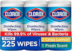 Clorox Disinfecting Wipes Value Pack, Household Essentials, 75 Count, Pack of 3 (Package May Vary... | Amazon (US)