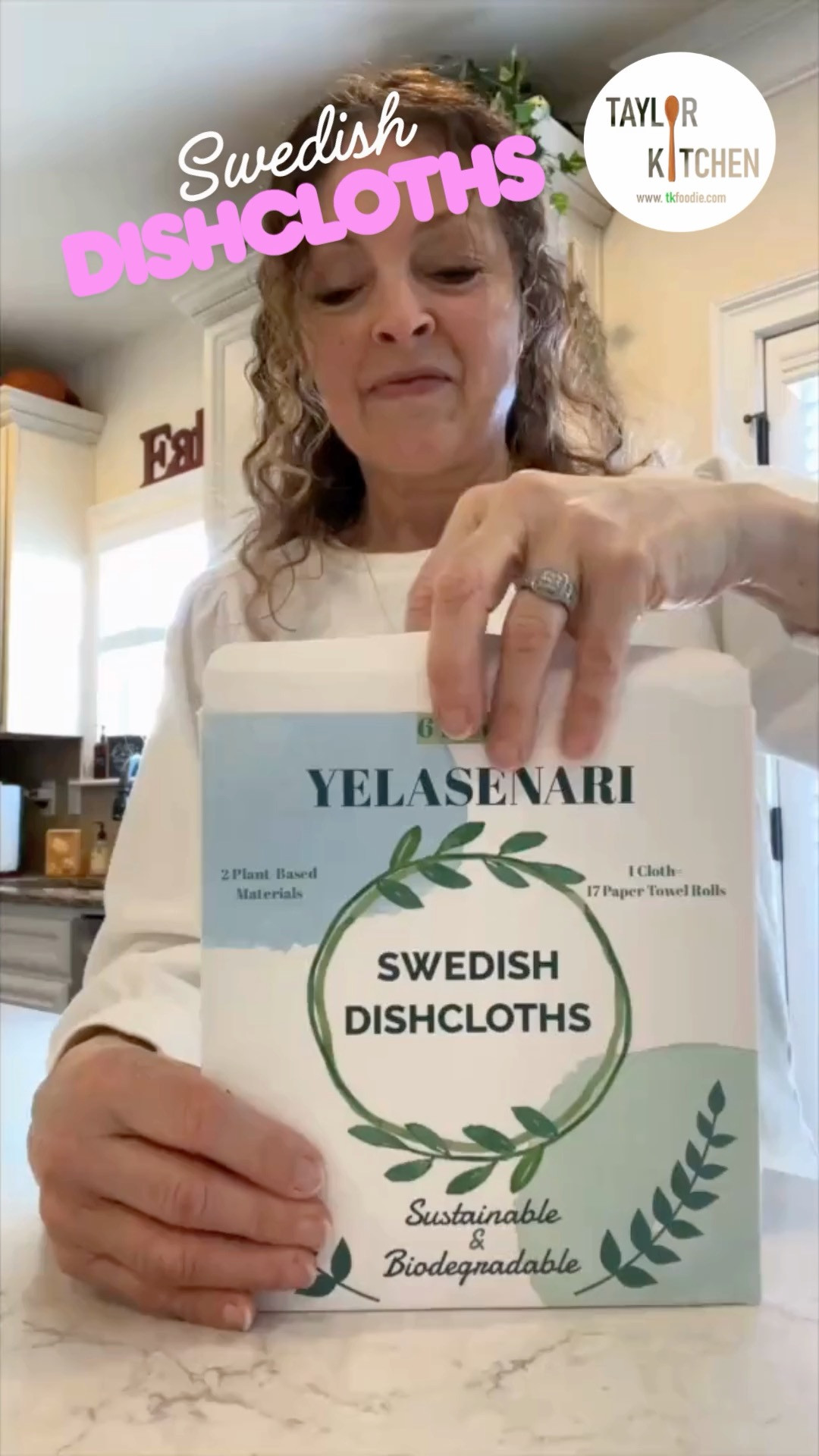 If you haven't yet tried a Swedish dishcloth, I can promise you, you won't want to go back to those old smelly rags that stay wet forever on your sink.  😉 These dry quickly, don't pick up odors like their counterparts and wash with all your other towels for multiple uses.

Also, they come in the cutest patterns & colors and are pretty inexpensive given their longevity.

Check out some of my favorites here on my LTK.💕 

 #LTKHome