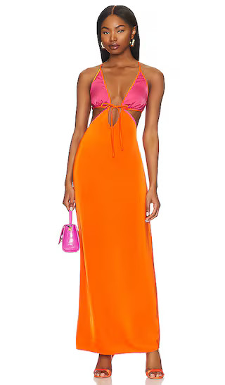 Sorbet Maxi Dress in Orange & Pink | Revolve Clothing (Global)