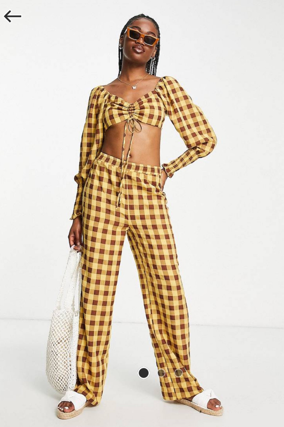 Checkered two piece 

#LTKsalealert #LTKfindsunder50 #LTKSpringSale