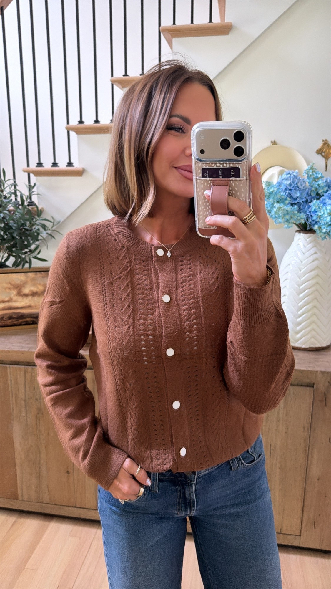 amazon cardigan and my favorite electric picks jewelry - code betsy works for electric picks ♥️

#LTKootd #LTKSeasonal #LTKSaleAlert