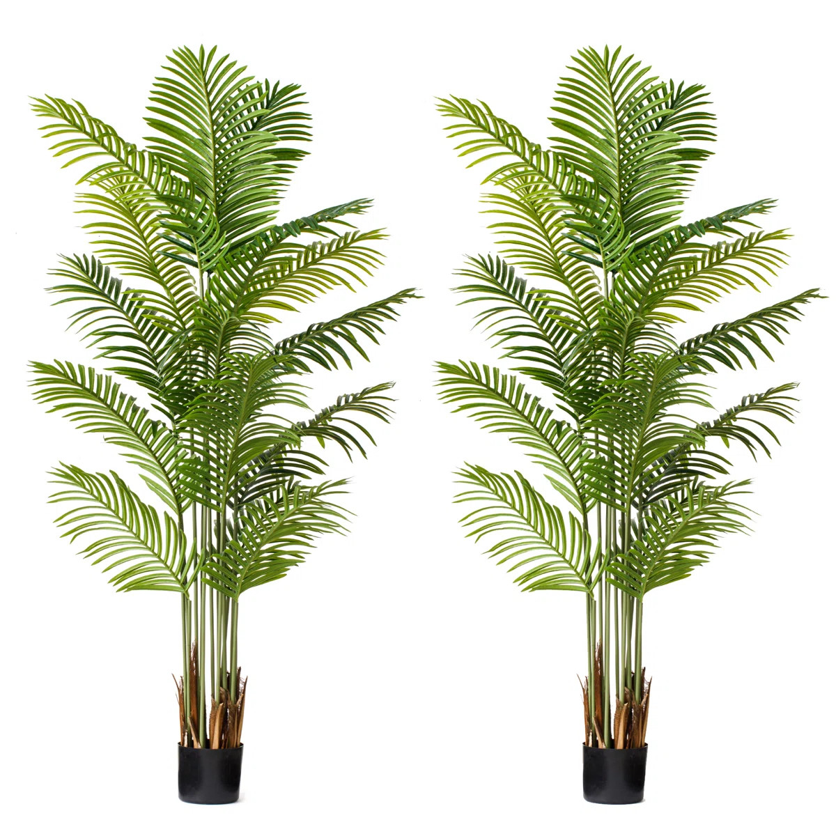 Faux Palm Plant in Pot | Wayfair North America