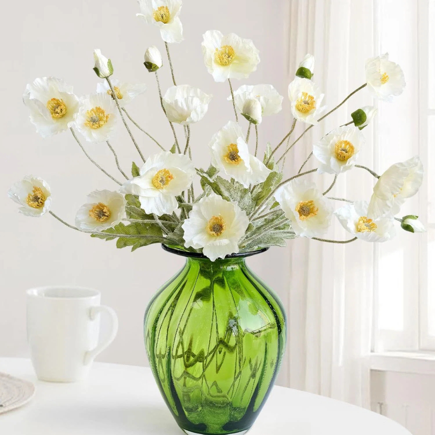 Primrue 6pcs Artificial Poppy Flowers for Various Events | Wayfair | Wayfair North America