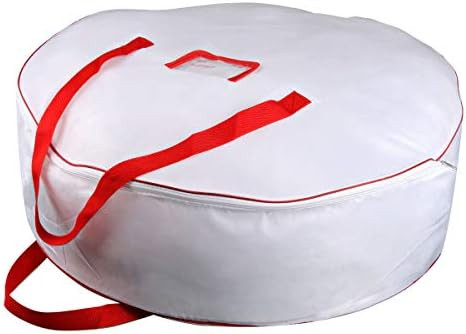 TQS 30" Christmas Garland Ornaments Wreath Storage Bag - Christmas Large Wreath Storage Container... | Amazon (US)