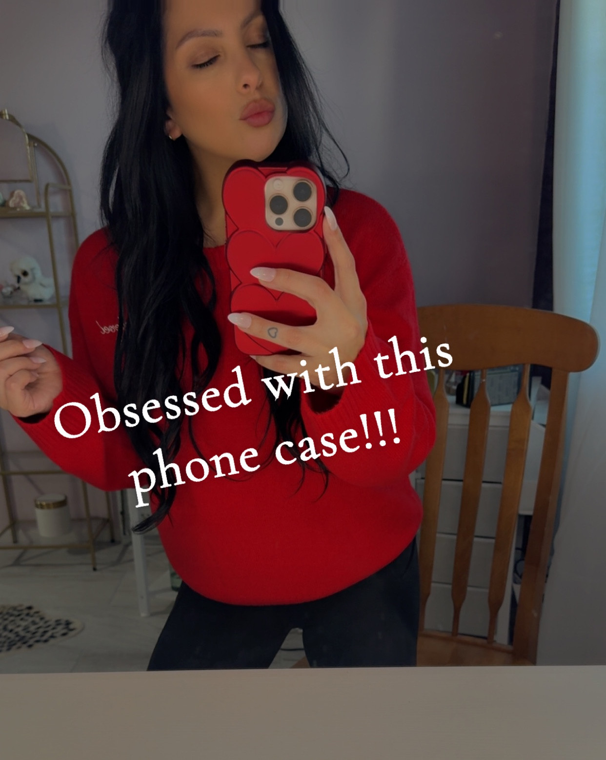 Love is in the air, and on my phone ❤️❤️❤️ Isn’t she beautiful? Target for the win!! 

#LTKSeasonal #LTKValentine #LTKootd