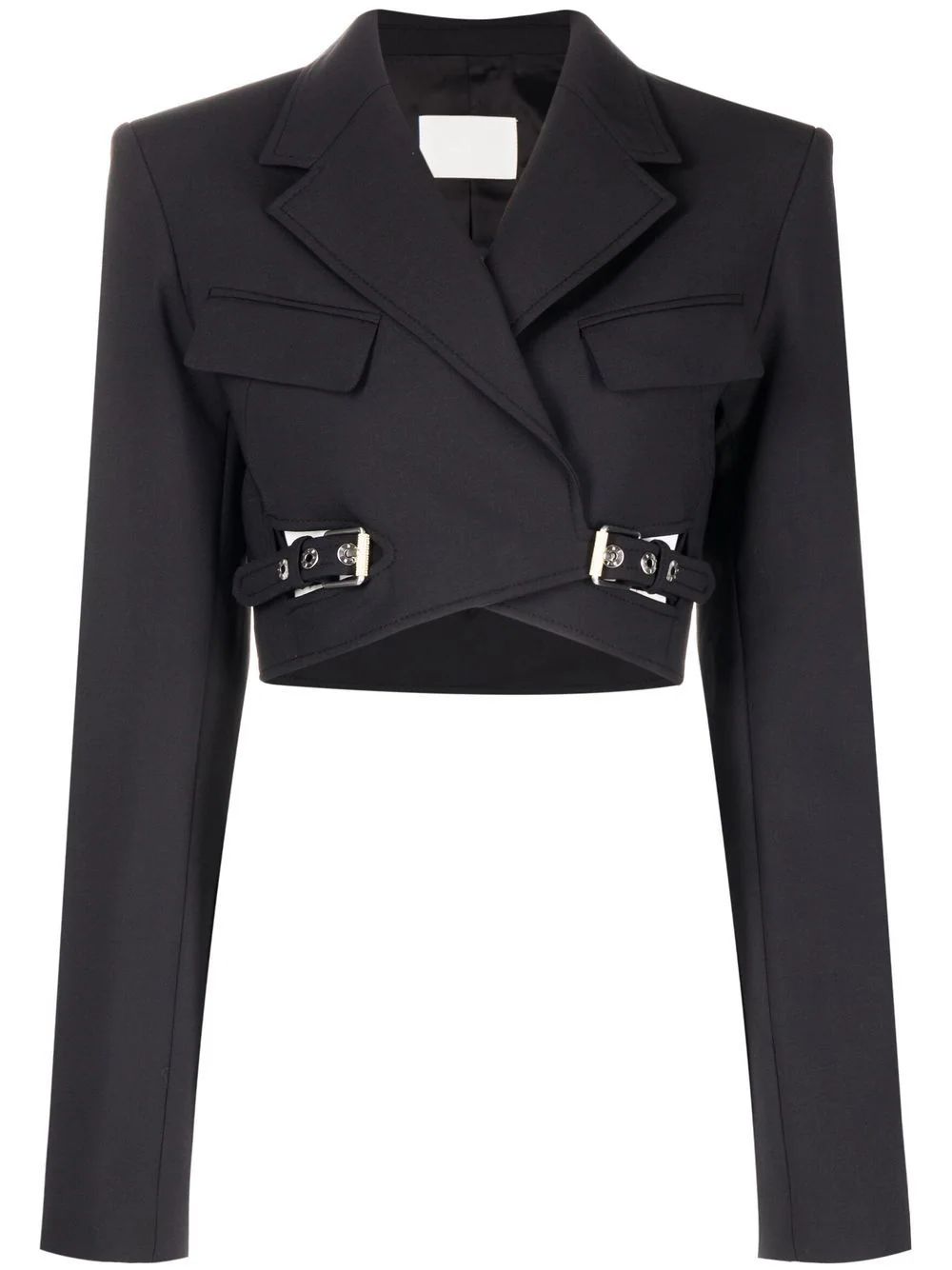 interlock cropped blazer | Farfetch Global