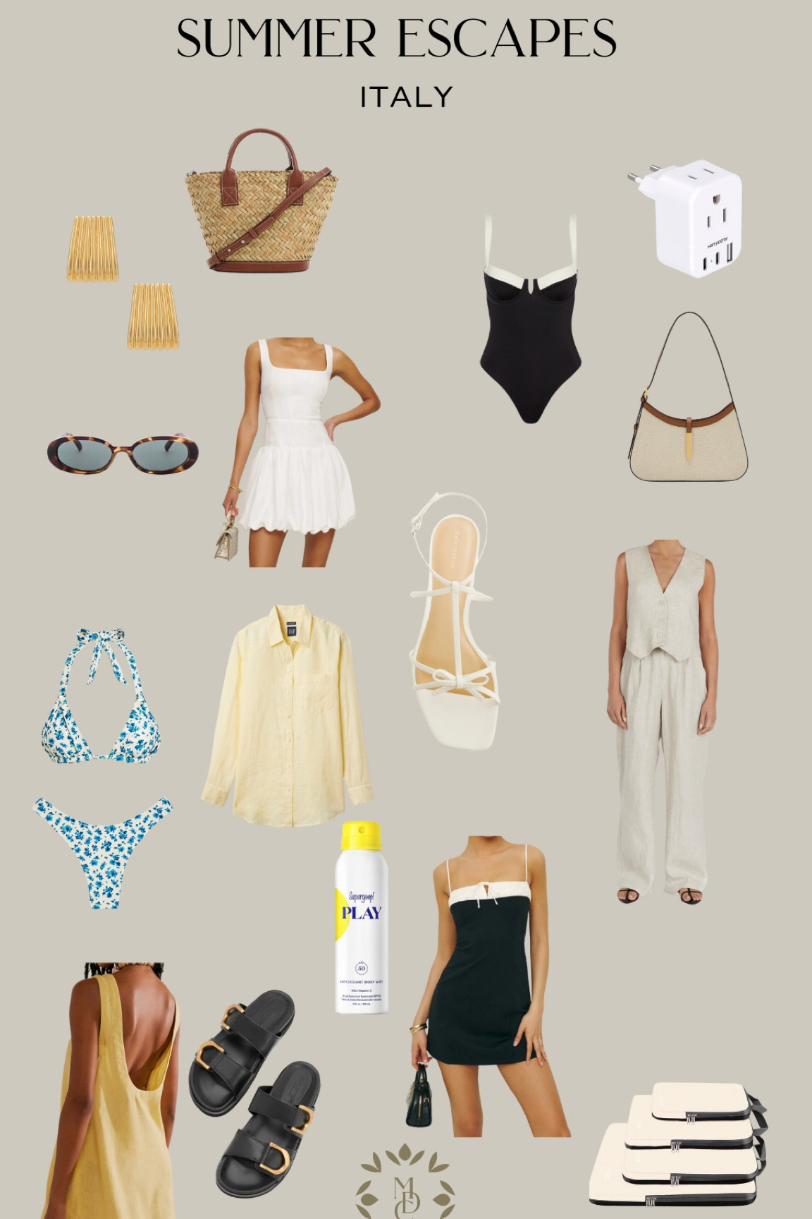 We have rounded up our shopping list for traipsing around Italy! All the linen, swimsuits, and dresses you’ll need.


#LTKSwim #LTKActive #LTKTravel