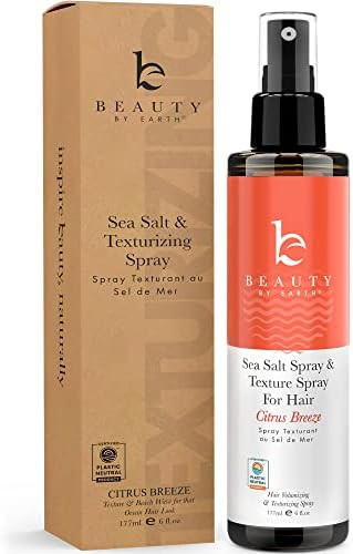 Sea Salt Spray for Hair Men & Women - Beach Waves Spray Hair Texturizer, Hair Spray for Fine Hair... | Amazon (US)