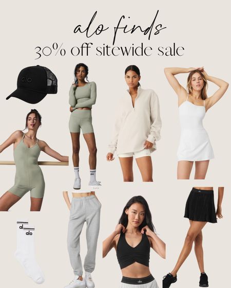 Alo finds 30% off Sitewide sale 🙌🏻🙌🏻

Yoga outfits, athletic wear, athleisure wear

#LTKfitness #LTKSeasonal #LTKsalealert