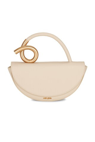 Cult Gaia Azariah Top Handle Bag in Off White from Revolve.com | Revolve Clothing (Global)