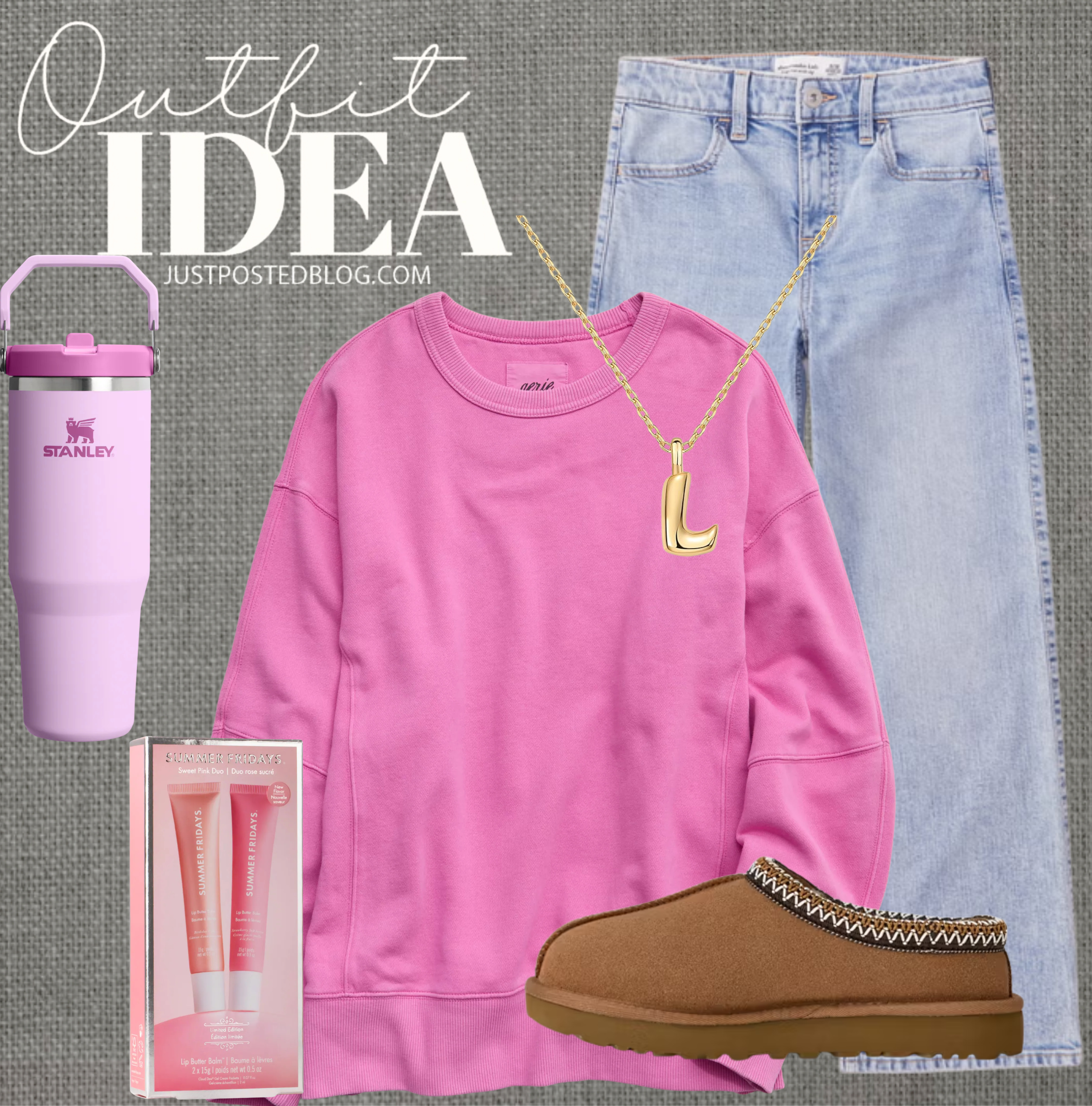 This sweatshirt is almost HALF off!??! This would be such a cute outfit for tweens and teens!!! 

 