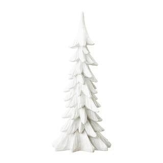 Glitzhome® 14.75" White Christmas Tree Table Décor | Michaels | Michaels Stores