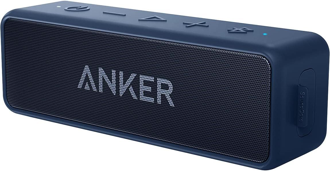 Anker Soundcore 2 12W Portable Wireless Bluetooth Speaker, Better Bass, IPX7 Water Resistant and ... | Amazon (US)
