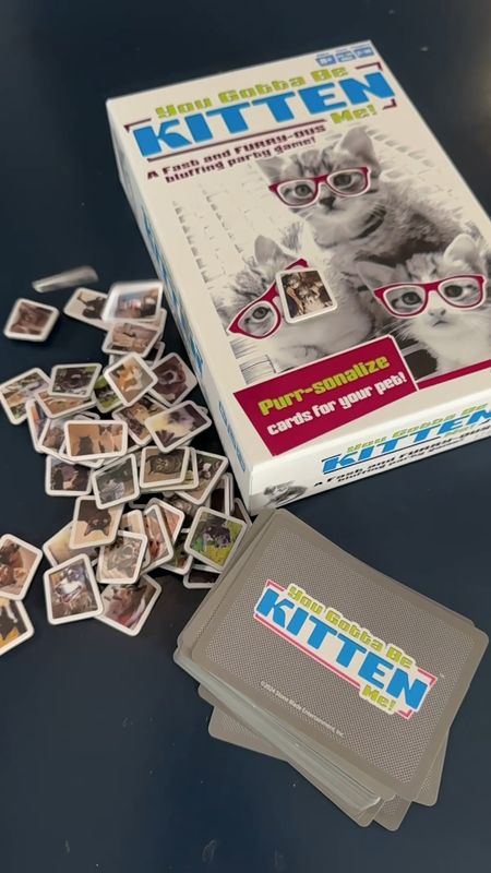 You Gotta Be Kitten Me is a fast paced game full of bluffing and strategic bidding that will leave you smiling. & The game play on this is quick with minimal setup, making it easy to pull out for some spontaneous fun.

This is a great one to pack up for a trip when you have some downtime! You can find You Gotta Be Kitten Me exclusively @target.
#YouGottaBeKittenMe #GameNight #FamilyGame #SocialSpotters

#LTKFamily #LTKKids #LTKParties