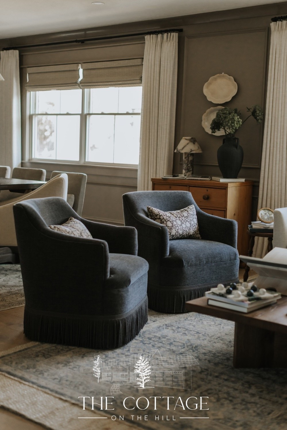 Perfect room to cozy up and sit in during the winter 

#LTKHome