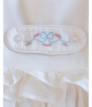 x The Broke Brooke Little Girls 2T-6X Goldie Interchangeable Tab Yoke Dress | Dillard's