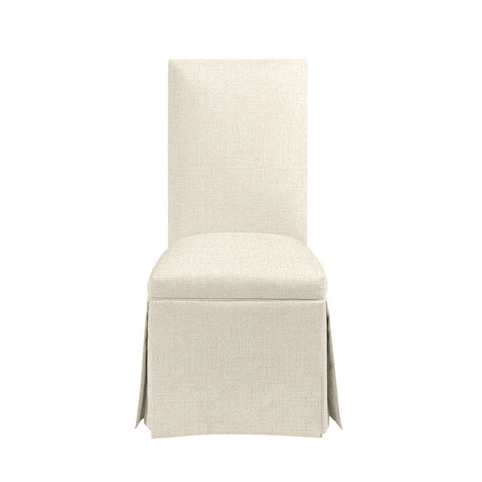Upholstered Parsons Castered Chair Without Nailheads | Ballard Designs | Ballard Designs, Inc.