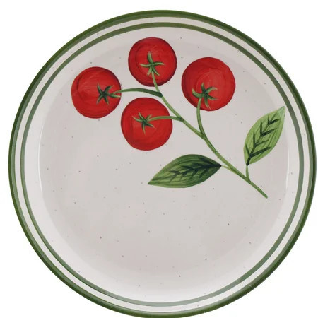 Better Homes and Gardens Bamboo Melamine Tomato Salad Plate | Walmart (US)