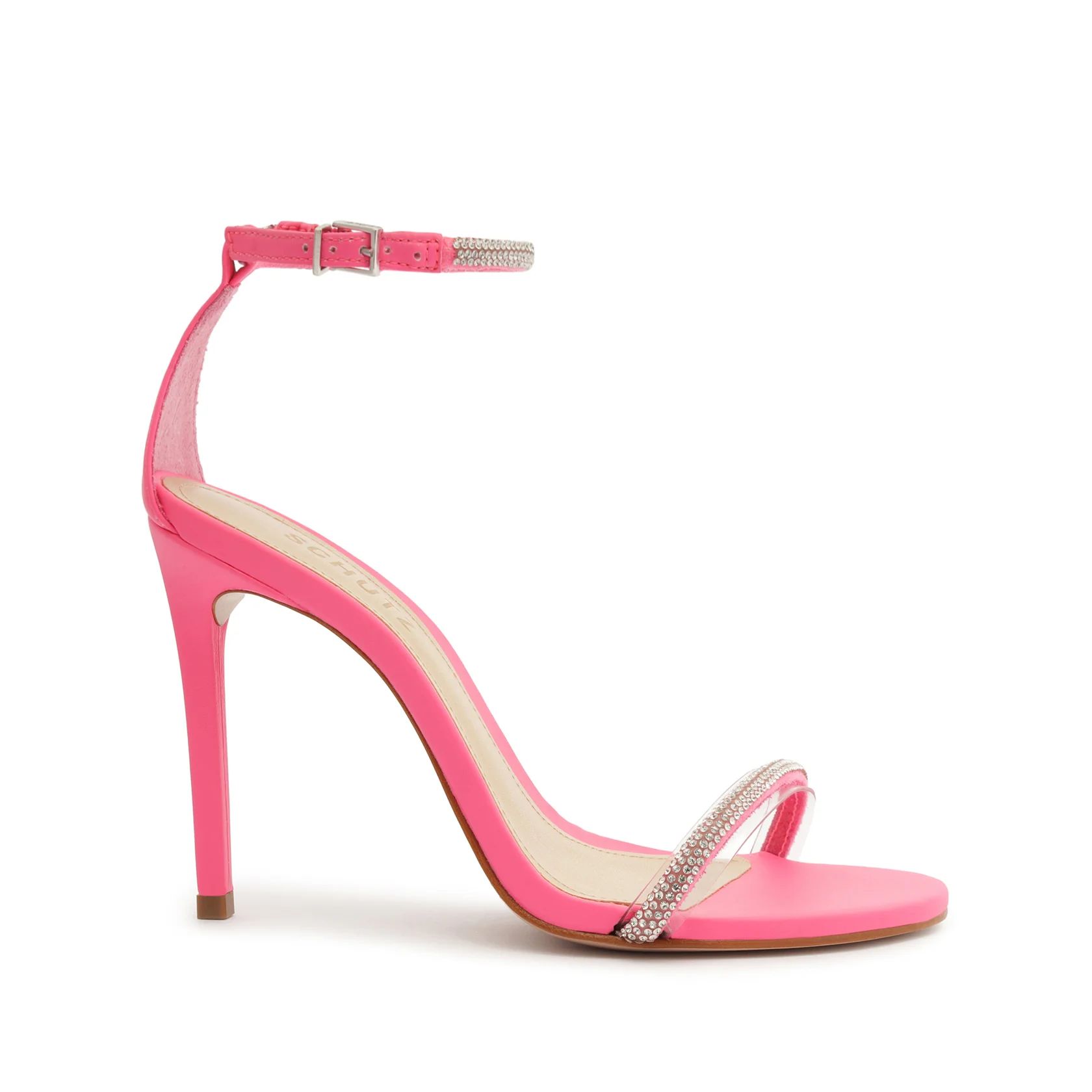 Fabienne Stretch Leather & Vinyl Sandal | Schutz Shoes (US)