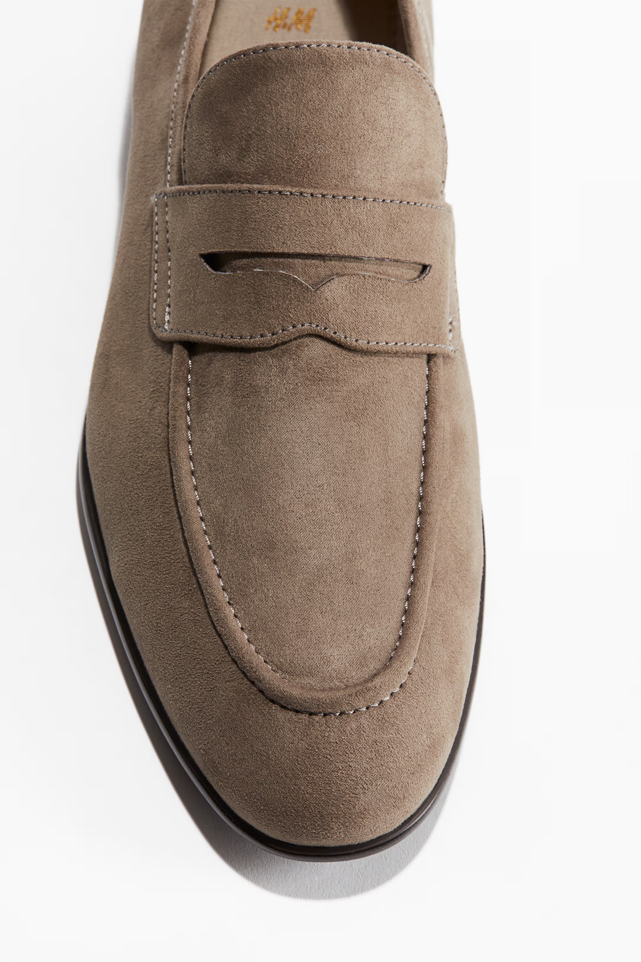 Loafers - Dark beige - Men | H&M GB | H&M (UK, MY, IN, SG, PH, TW, HK)
