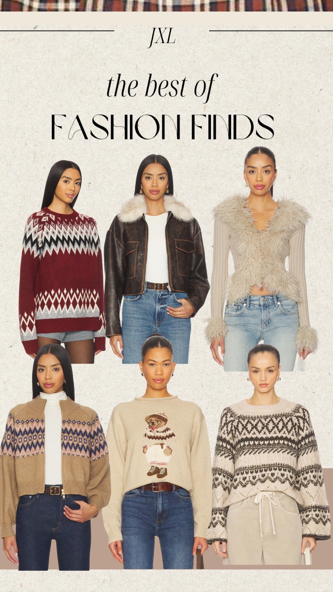 The best of fashion finds from revolve

Gifting guide, holiday gift guide 

#LTKdayinmylife #LTKFindsUnder50 #LTKHoliday