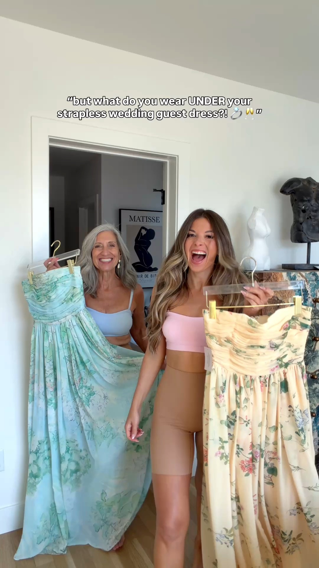 OEAK strapless bras & shapewear for Mom and me wedding guest and formal event dresses! 💍

sizing:
i'm 5'4" and im wearing an xs top + a small in bottoms

mom is 5'4" and is wearing a small top + small in bottoms

Bra
Strapless bra
Under dress
Shapewear
Tummy control
Event dress bra 
Wedding guest
Floral
Mother of the bride

summer wedding guest dresses, wedding guest dresses, cocktail dresses, semi-formal dresses, black tie wedding guest dresses, destination wedding guest dresses, garden party dresses, wedding guest outfit ideas

#LTKootd #LTKgrwm #LTKWedding