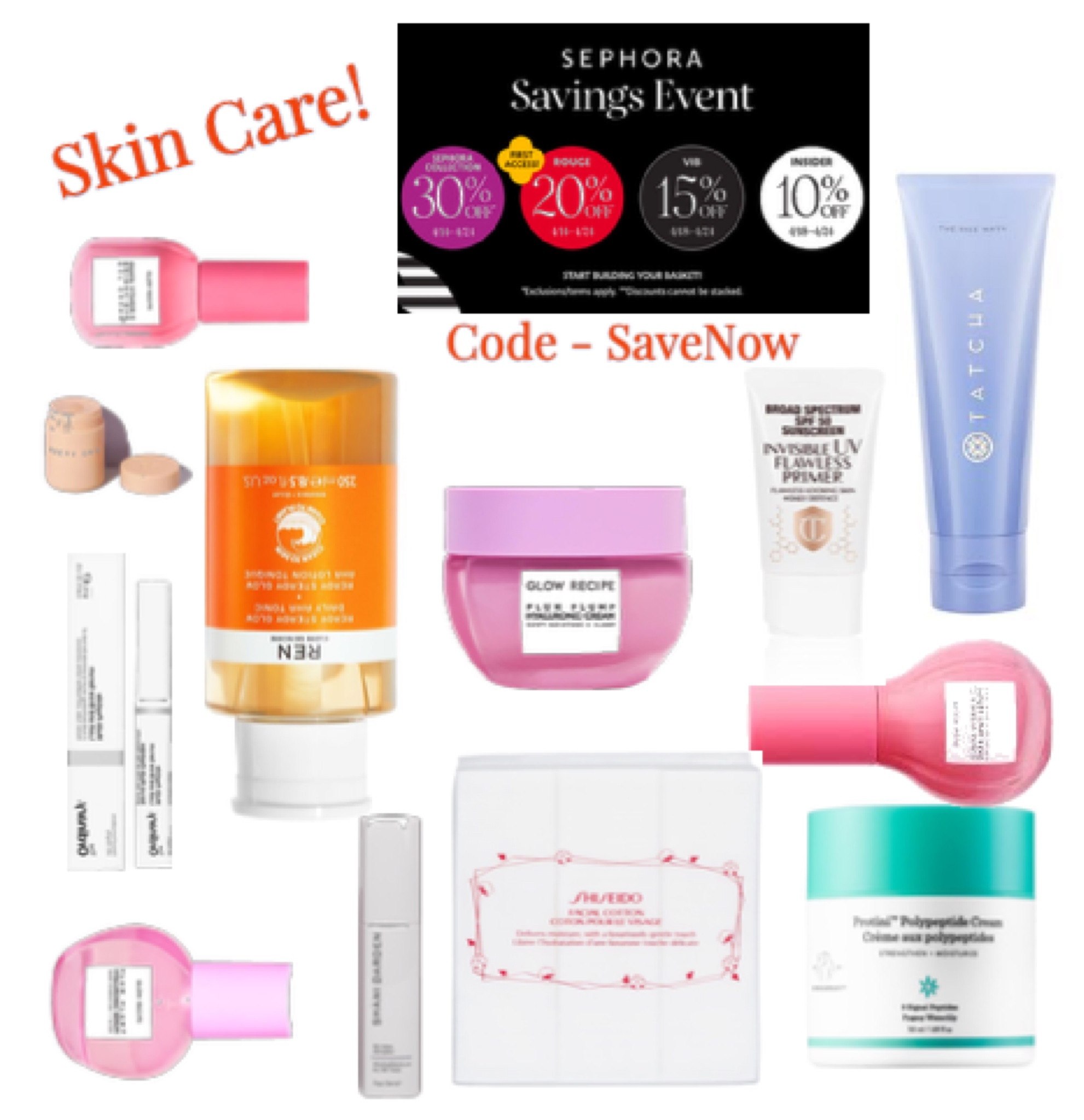 #Sephora Savings Event Spring 2023 Skin Care Picks. These are some of my tried and true go-to’s! Use code “SAVENOW"
#SephoraSavingsEvent

#LTKbeauty #LTKGiftGuide #LTKBeautySale
