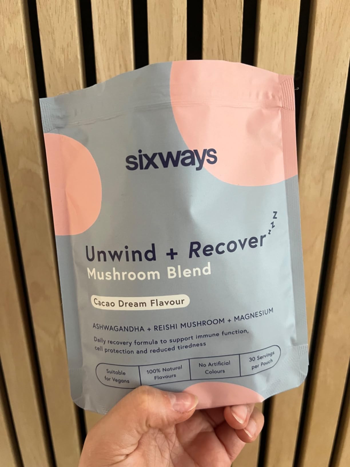 Sixways Unwind and Recover Sleep Drink 30 Servings (150 g),Cacoa Flavour, Ashwagandha Powder, Hor... | Amazon (UK)