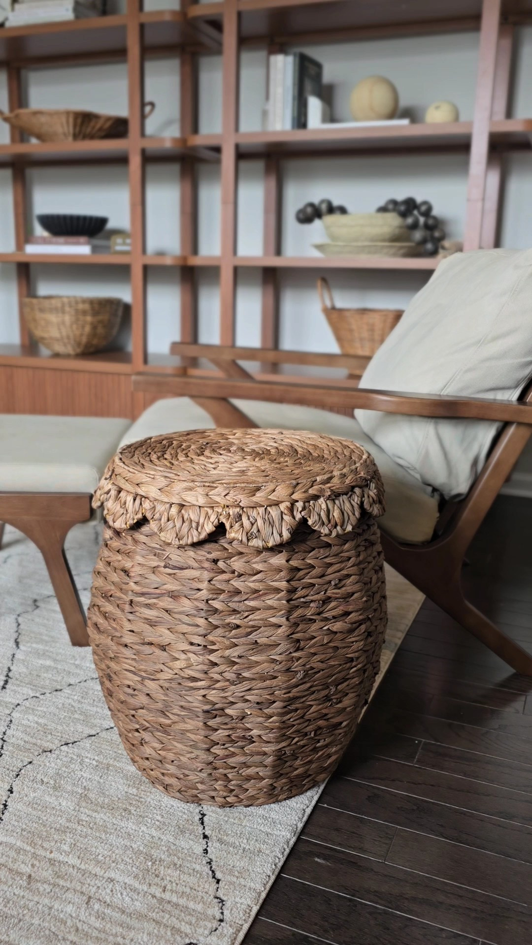 The prettiest basket w scalloped lid. Function and beauty!

#LTKHome #LTKSaleAlert #LTKSeasonal