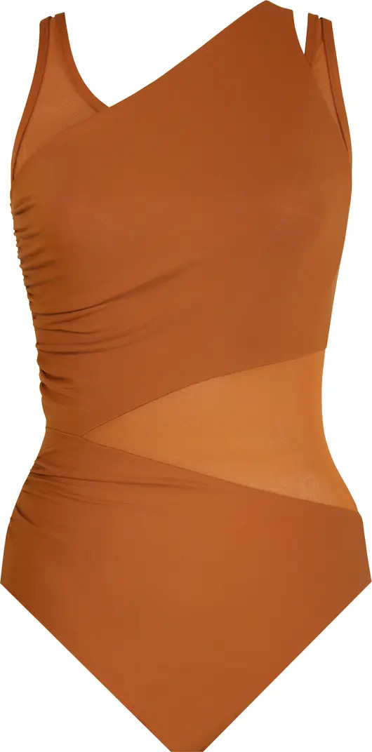 Illusionist Azura Underwire One-Piece Swimsuit | Nordstrom