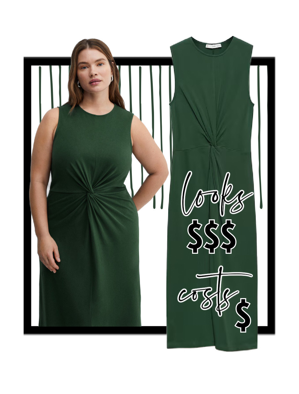 Looks $$$, costs $ #smartshopping #mango  

 #LTKSeasonal #LTKFindsUnder50 #LTKStyleTip