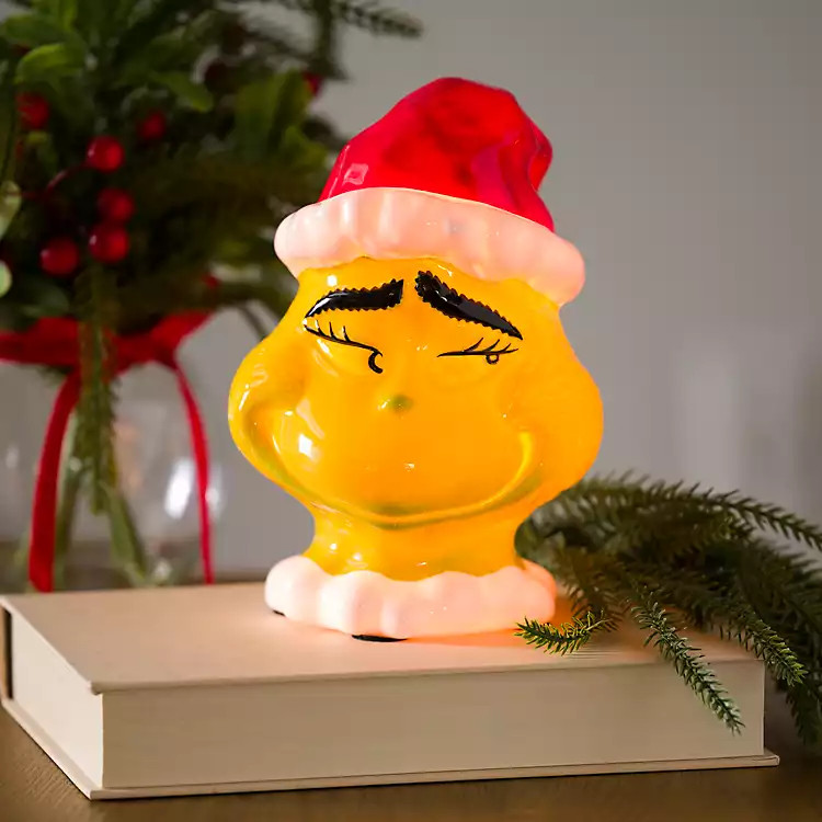 Grinch Figurine Table Lamp | Kirklands Home | Kirklands