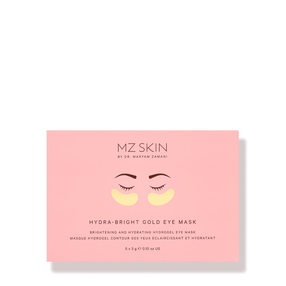 Hydra-Bright Gold Eye Mask | Best Collagen Eye Mask | MZ Skin | MZ Skin
