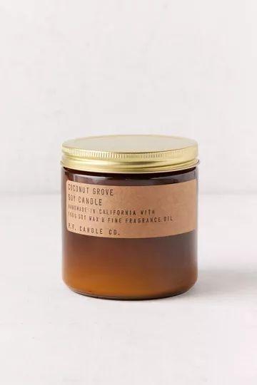 P.F. Candle Co. Amber Jar 12.5 oz Soy Candle | Urban Outfitters (US and RoW)