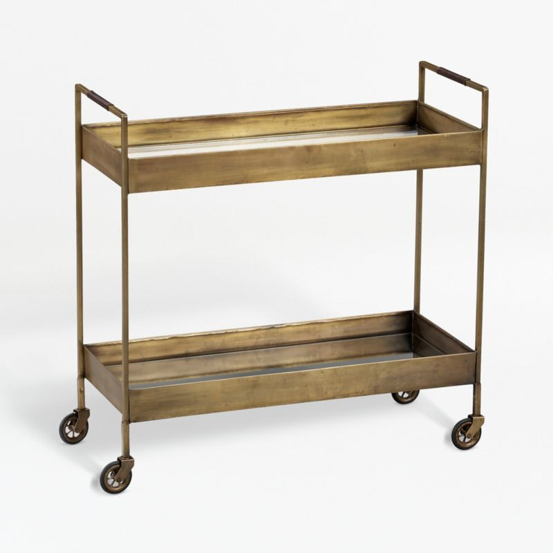 Libations Bar Cart + Reviews | Crate & Barrel | Crate & Barrel