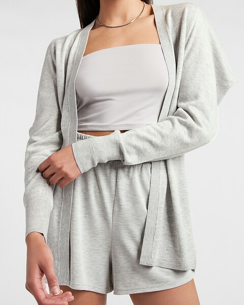 Puff Sleeve Cardigan | Express