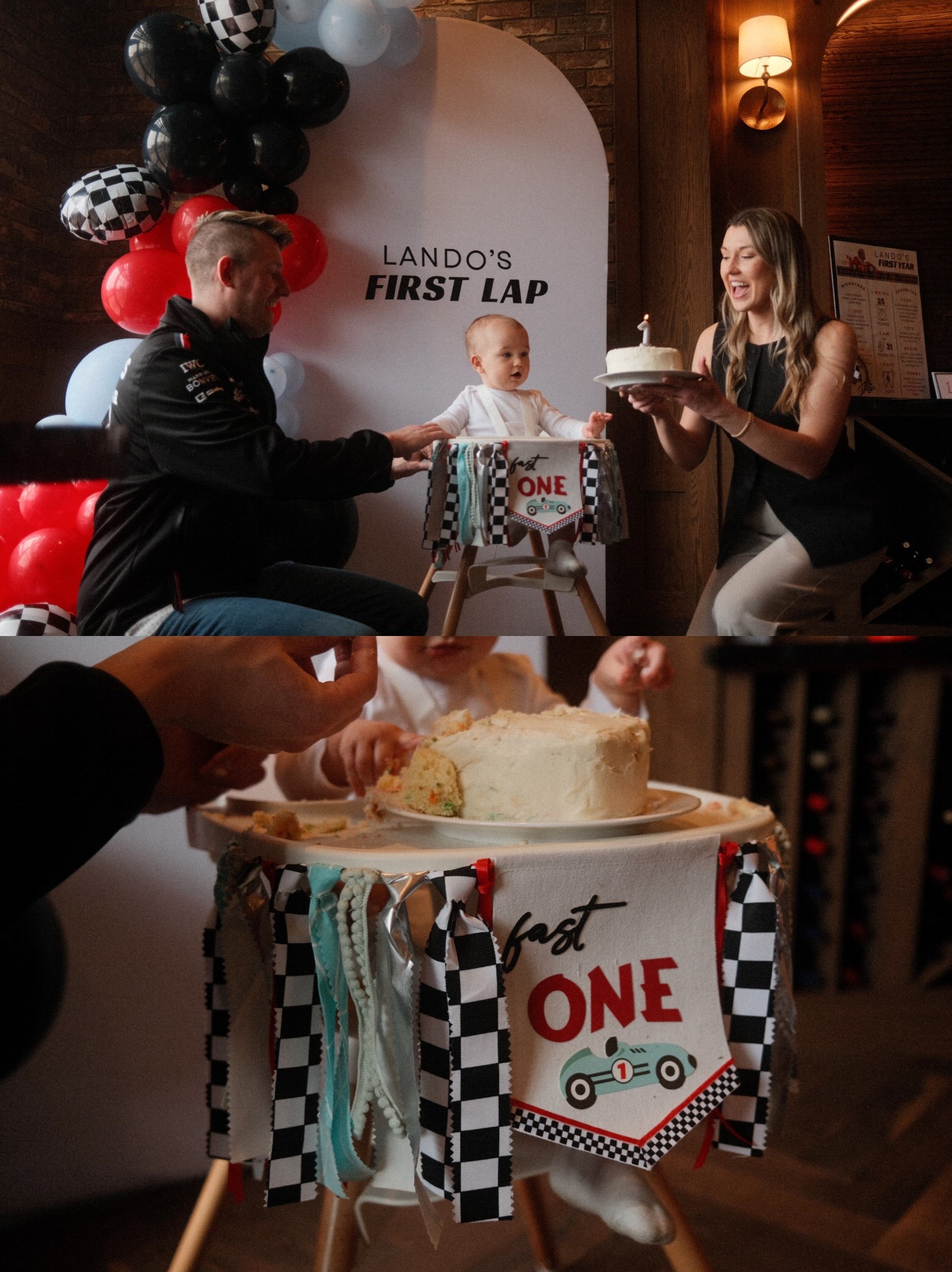 First Lap Around the Track birthday party 🏎️💨🏁

Balloon garland, high chair banner, race car birthday decorations, first birthday party themes, balloon arch, high chair, formula 1 birthday party, two fast birthday party, fast one birthday

#LTKParties #LTKKids #LTKBaby