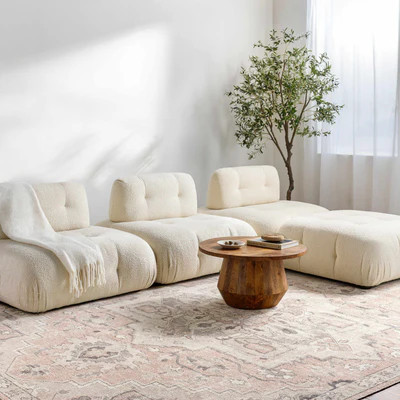 Elle Medallion Taupe - Livabliss x Becki Owens | Boutique Rugs
