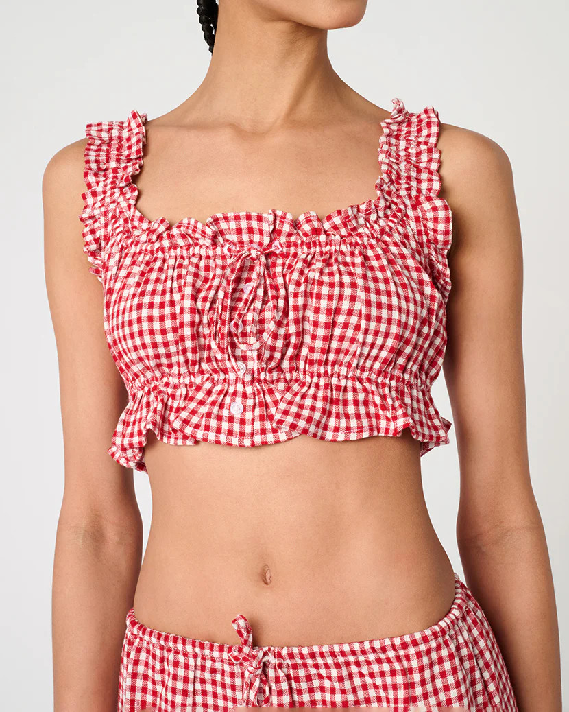 Ruffle Crop Top | We Wore What