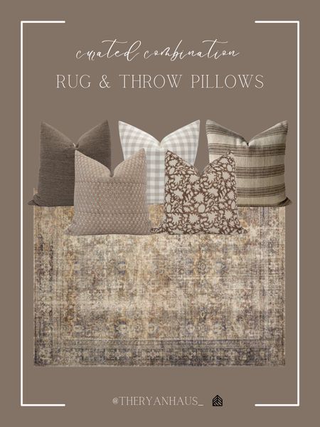 These throw pillow covers can easily be interchanged with any rug! I love this Amber Lewis x Loloi rug and all the warmth and texture to it, and it shows how you can easily change out any rug and these patterns can still be styled together. 

Area rug, rug, throw pillows, pillow covers, Etsy, Loloi, Amber Lewis, home decor 

#LTKhome #LTKstyletip #LTKFind