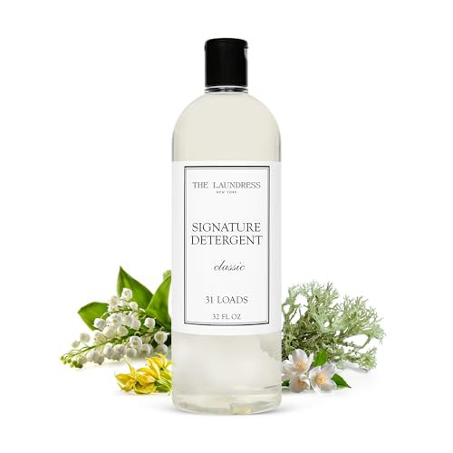 The Laundress Luxury Laundry Detergent, 31 Loads, Scented Signature Classic Fragrance, Concentrated Triple Enzyme Deep Cleaning and Targeted Stain Remover, 96% USDA Biobased Product | Amazon (US)