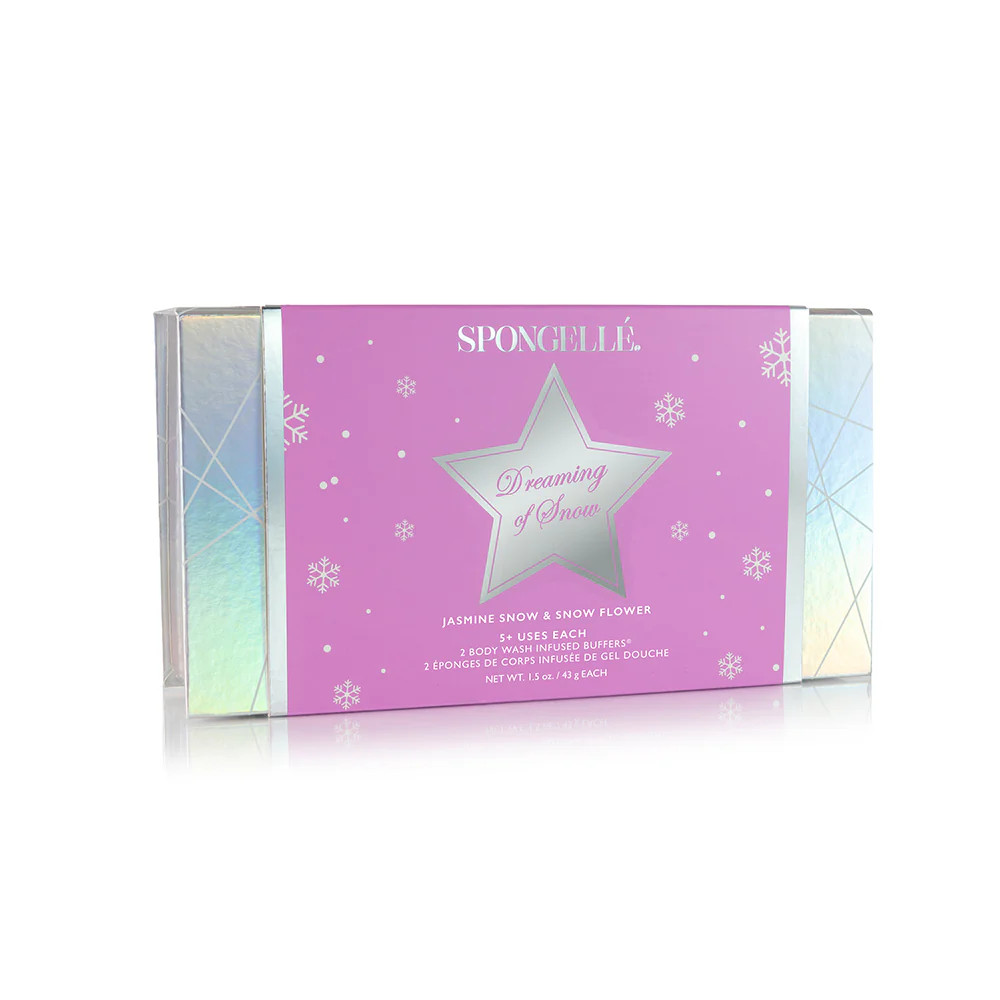 Dreaming of Snow | Holiday Star Gift Set | Spongelle