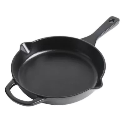 Our Table™ 12-Inch Preseasoned Cast Iron Skillet in Black | Bed Bath & Beyond