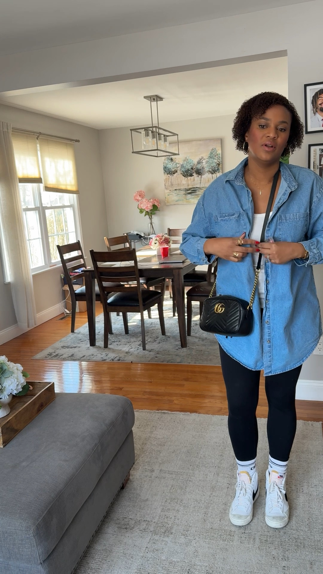 Every day fashion - comfortable + stylish is my jam when running after kids all day! 






Over 40 fashion, midsize , comfortable style, leggings, denim tops 

#LTKMidsize #LTKgrwm #LTKOver40