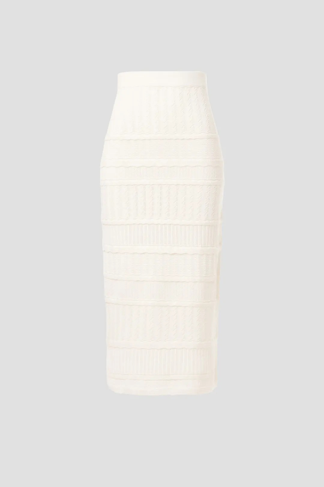 Mixed Stitch Pointelle Skirt | Rent the Runway