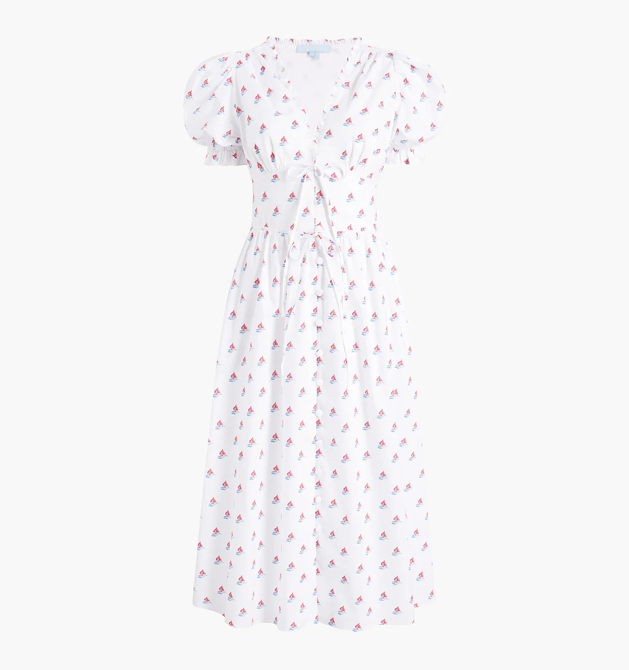 The Sabrina Dress - Love Boats Cotton | Hill House Home