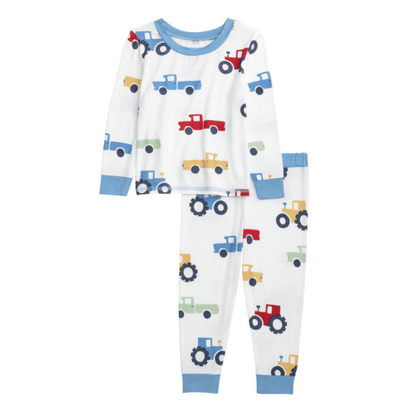 Tractor Pajama Set | Mud Pie