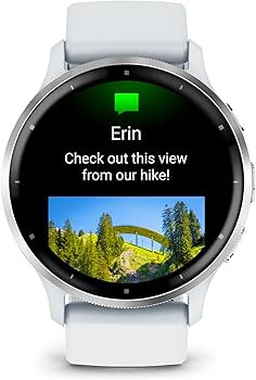 Amazon.com: Garmin Venu 3 Silver Stainless Steel Bezel 1.4-Inch AMOLED Touchscreen Display Smart ... | Amazon (US)