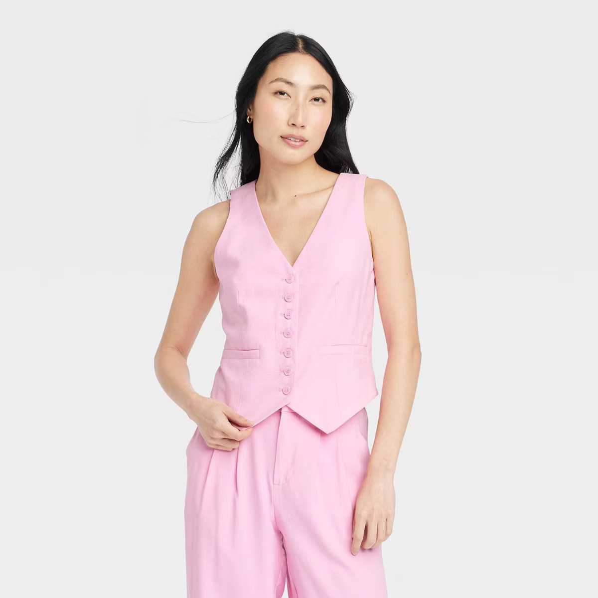Women's Tailored Suit Vest - A New Day™ | Target